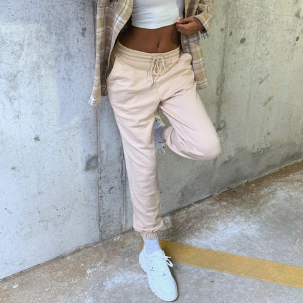 Princess Polly Nero Sweatpants in Beige